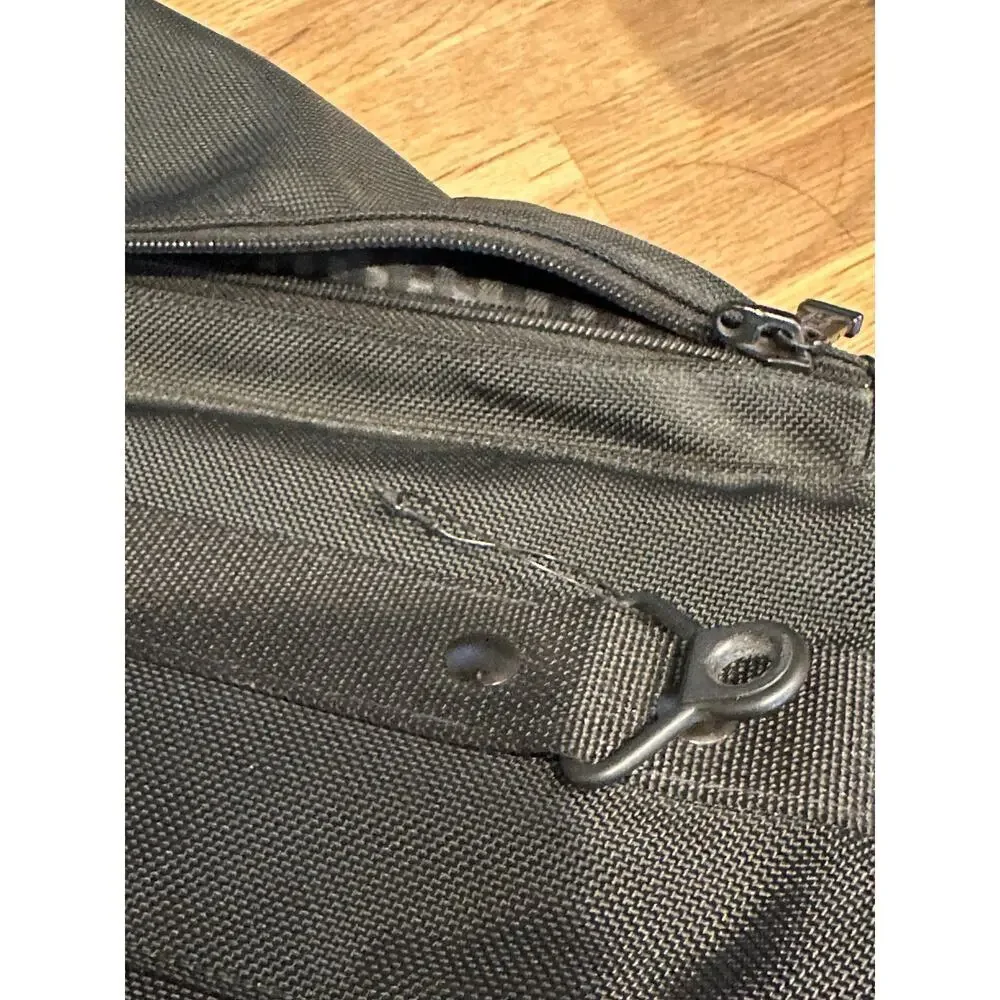 Tumi Black Ballistic Nylon Bi-Fold Carry On Garment Bag